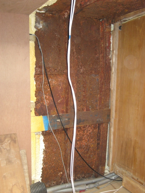 Hull before treatment